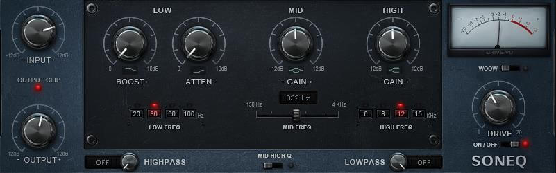 Sonimus SonEQ. Another free vst plugin 